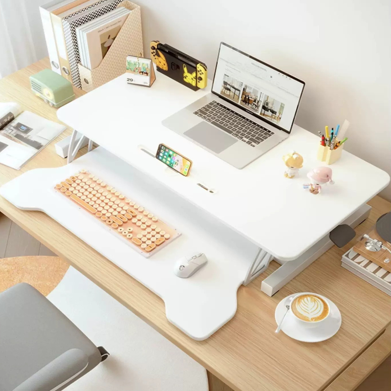 Meja Berdiri dengan Ketinggian - Desk Setup Minimalist ulasan dan harga