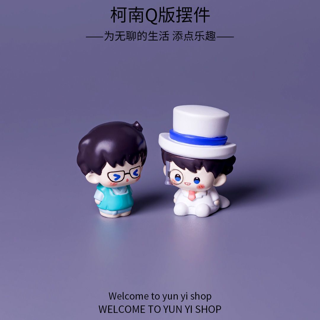 Figur Mini Resin Detektif Cona - Desk Setup Room ulasan dan harga