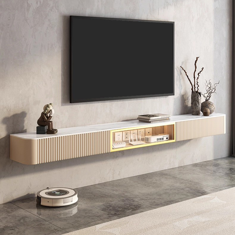 Stand Tv Dinding Mewah Salon R - Desk Setup Minimalist ulasan dan harga