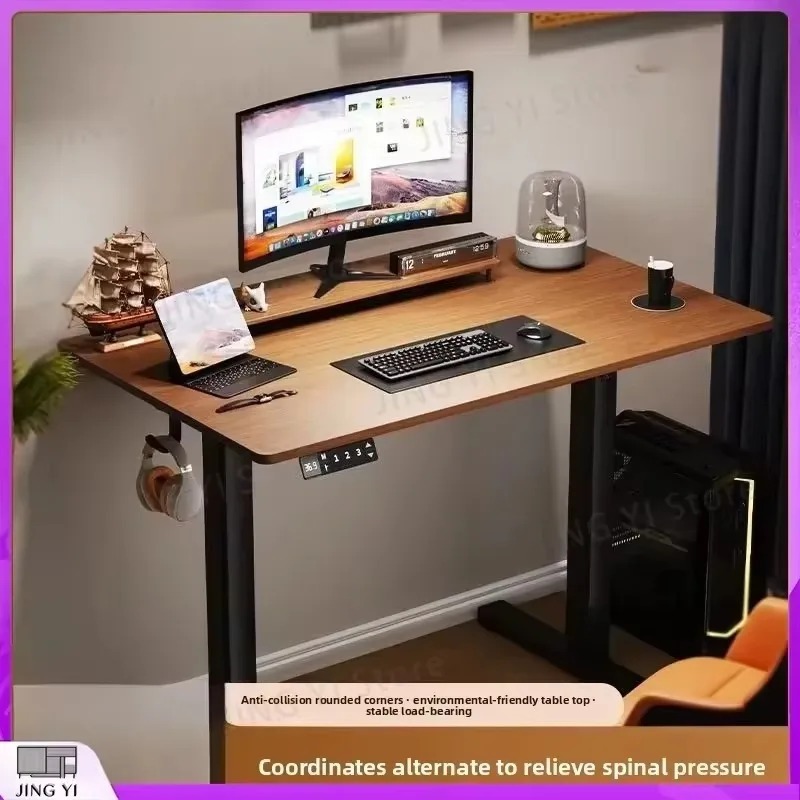 Meja Kerja Elektrik dengan Ket - Desk Setup Ergonomics ulasan dan harga