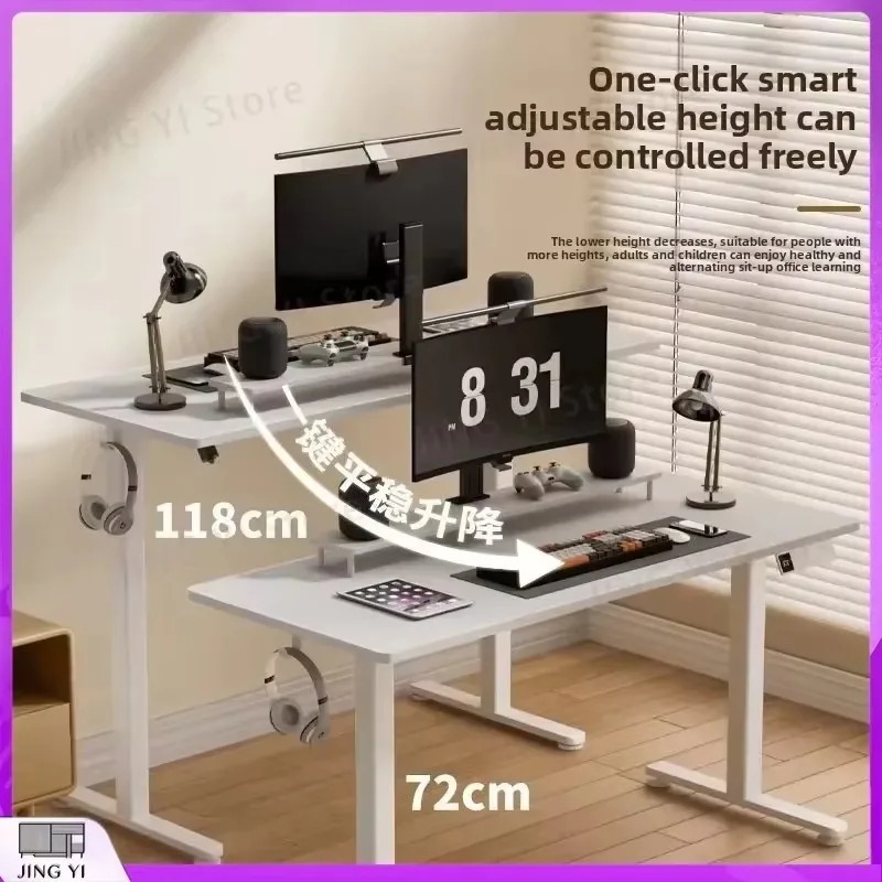 Meja Kerja Elektrik dengan Ket - Desk Setup Ergonomics ulasan dan harga