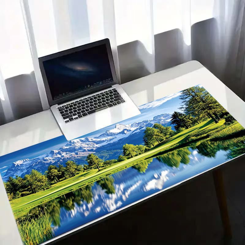 Alas Mouse Besar Seni Besi Uni - Desk Setup Ergonomics ulasan dan harga