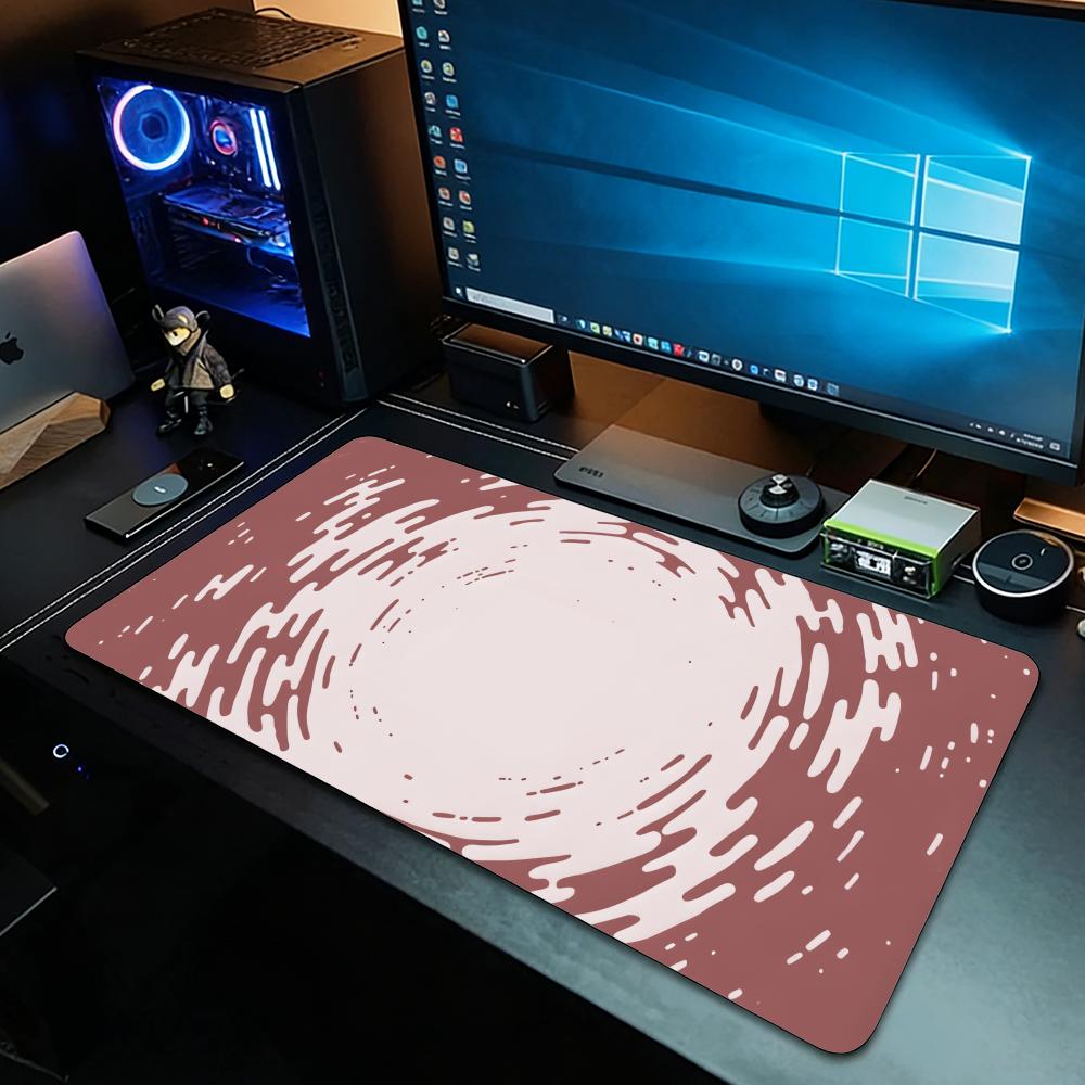 Alas Mouse Cetak Tekstur Caira - Desk Setup Grey ulasan dan harga
