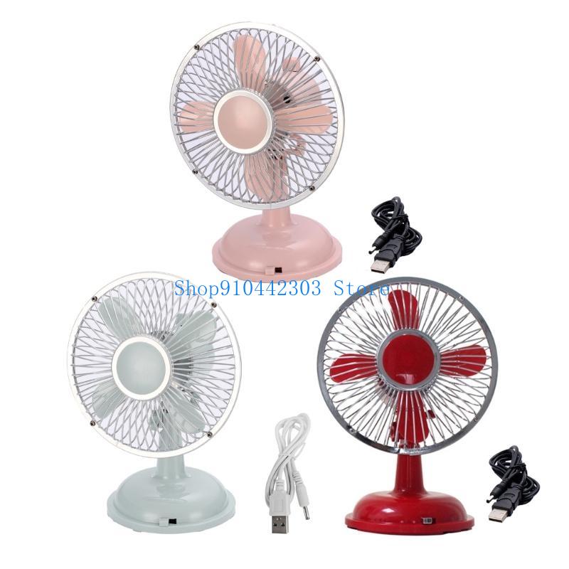 Kipas Meja Osilasi Kecil Retro - Fan Desk Small Usb ulasan dan harga