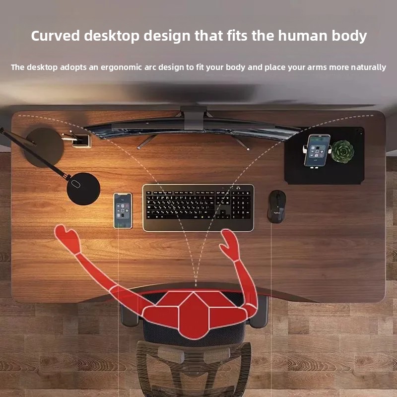 Meja Komputer yang Dapat Dises - L Shaped Desk Setup ulasan dan harga