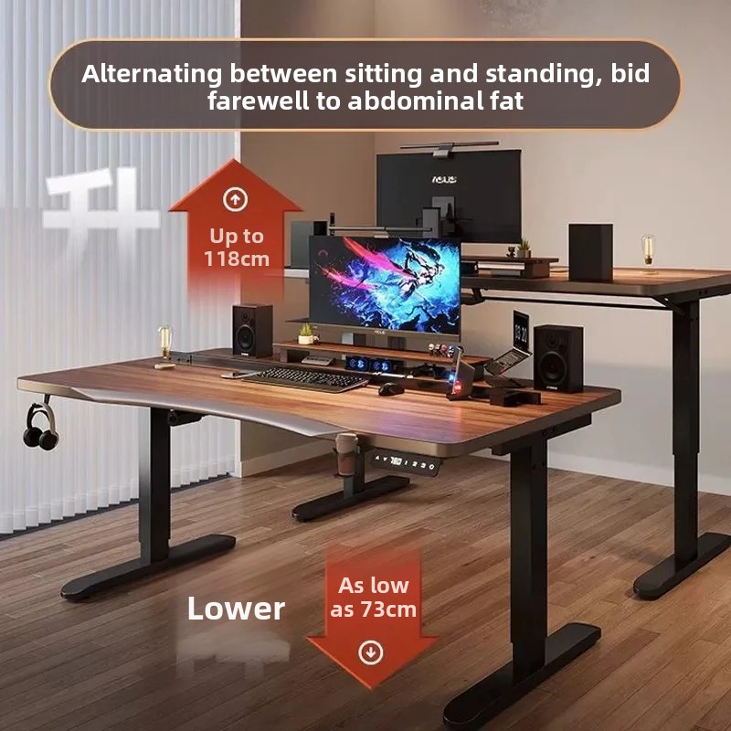 Meja Komputer yang Dapat Dises - L Shaped Desk Setup ulasan dan harga