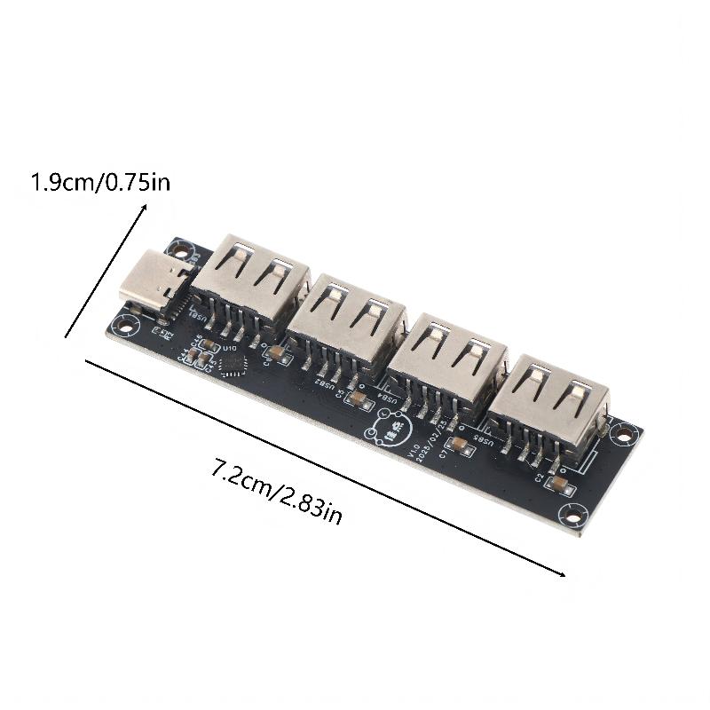 Adaptor USB 2.0 Hub 4 Port Mod - Desk Setup Usb Hub ulasan dan harga