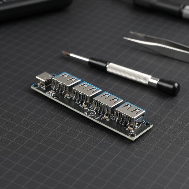 Adaptor USB 2.0 Hub 4 Port Mod - Desk Setup Usb Hub ulasan dan harga