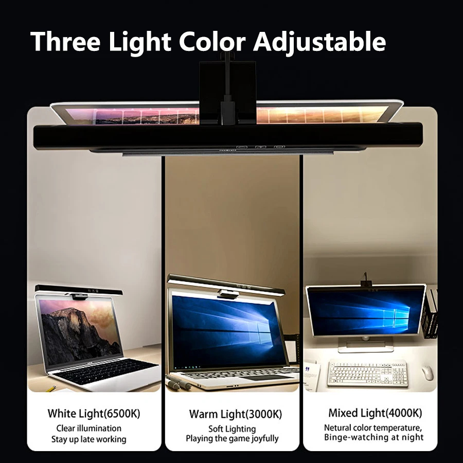 Lampu Monitor LED 33cm 50cm La - Desk Setup On Bed ulasan dan harga