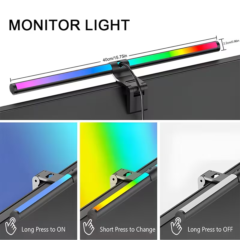 Lampu LED untuk Monitor Komput - Desk Setup Room ulasan dan harga