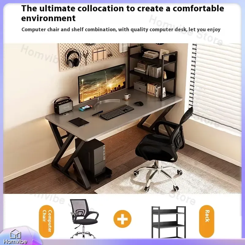 Meja Komputer Kayu Modern untu - L Shaped Desk Setup ulasan dan harga