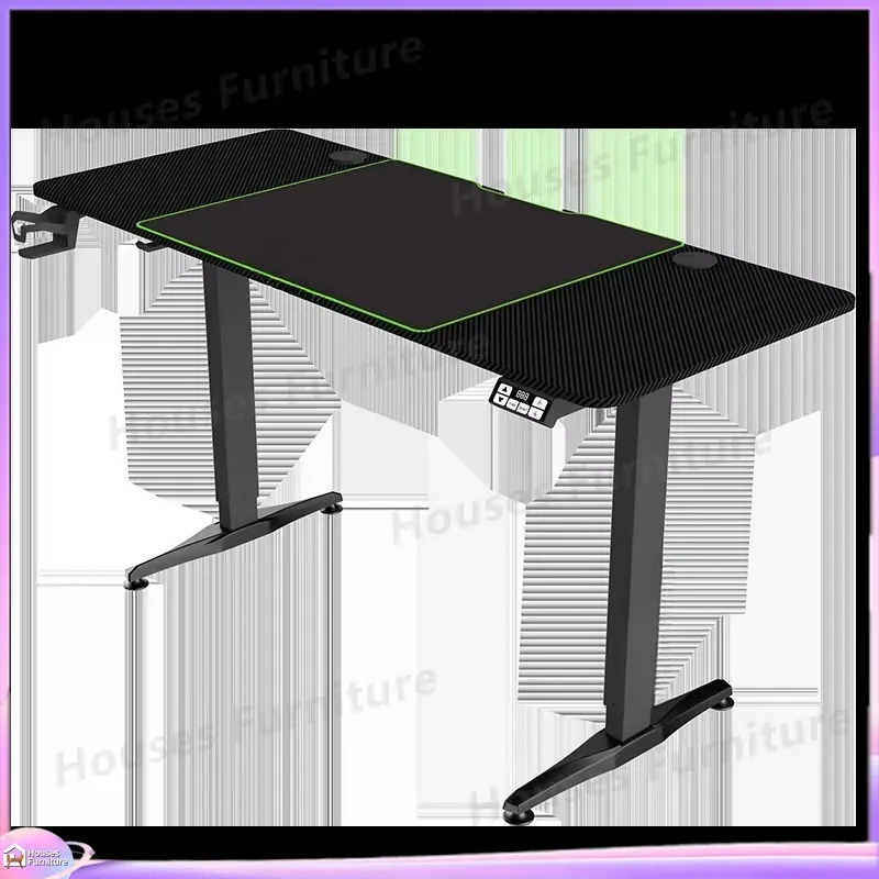 Meja Komputer Gaming Besar den - L Shaped Desk Setup ulasan dan harga