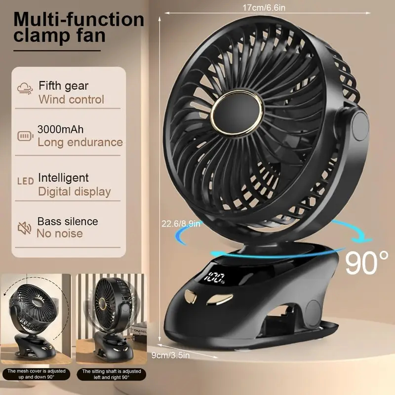 Kipas Meja Kecil yang Dapat Di - Fan Desk Small Usb ulasan dan harga