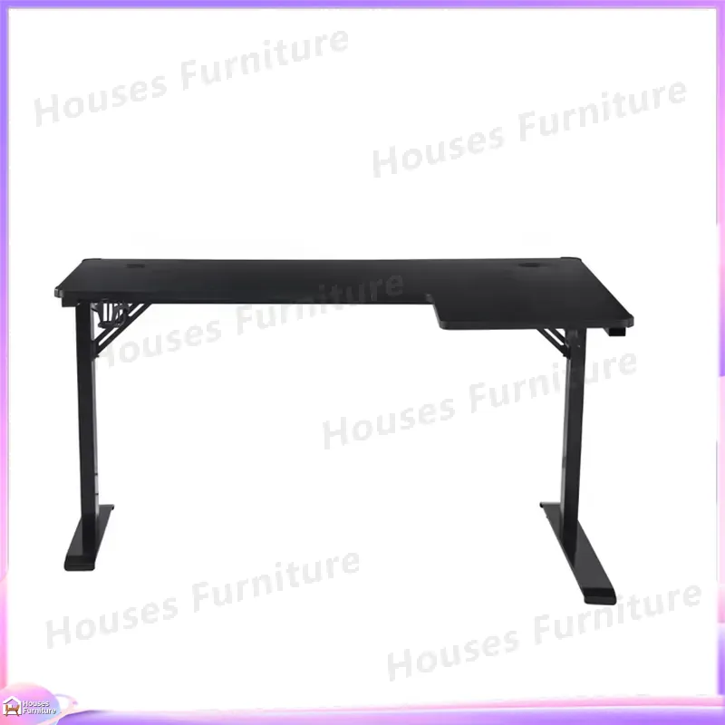 Meja Gaming Besar 160cm dengan - Desk Setup In Office ulasan dan harga