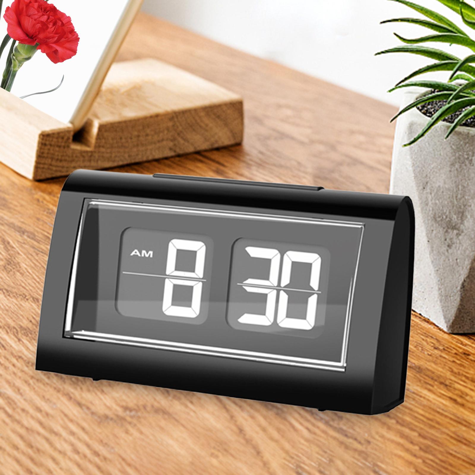 Jam meja Flip nomor besar lamp - Desk Setup Gadgets ulasan dan harga