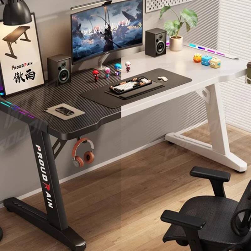Meja Gaming PC Konsol Notebook - L Shaped Desk Setup ulasan dan harga