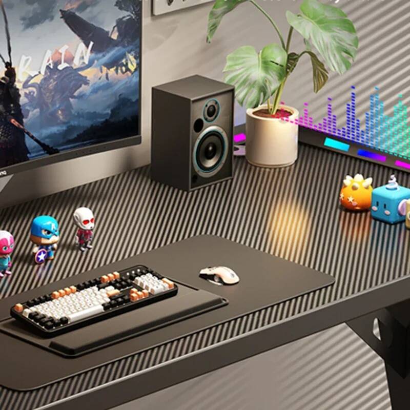 Meja Gaming PC Konsol Notebook - L Shaped Desk Setup ulasan dan harga