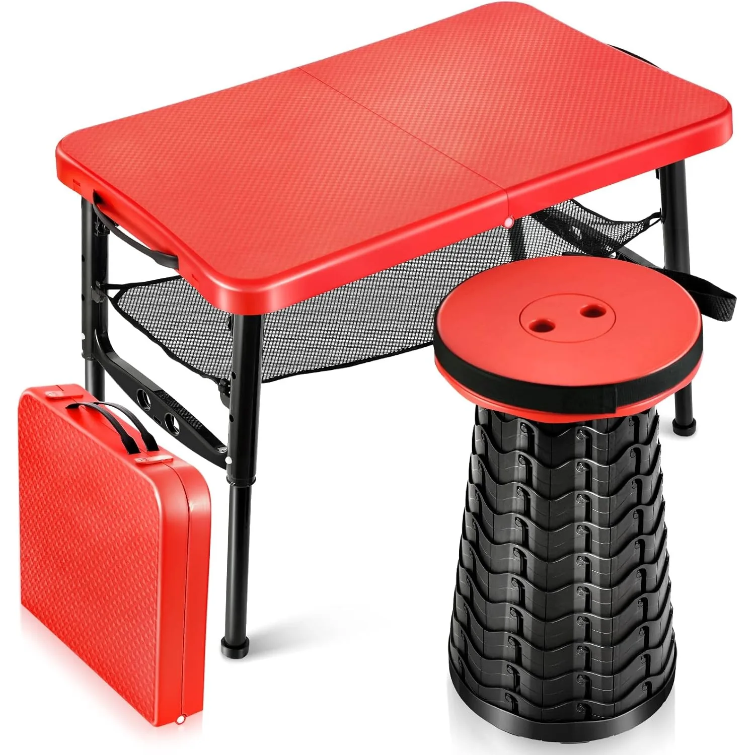 Set Meja & Bangku Lipat Dapat  - Desk Setup For Laptop ulasan dan harga