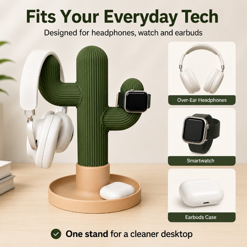 Penyangga Headset Minimalis Be - Desk Setup Organization ulasan dan harga