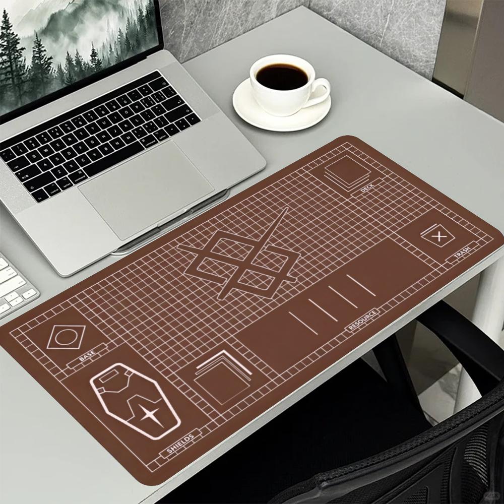 Alas Mouse Besar Berpola Grid, - Desk Setup In Office ulasan dan harga